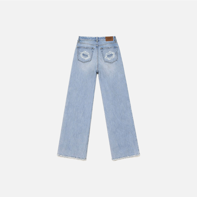 BAGGAGE LIGHTWASH JEANS