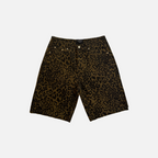 PURP LEOPARD JORTS
